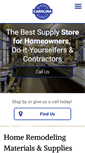 Mobile Screenshot of carolinabuildingmaterials.com